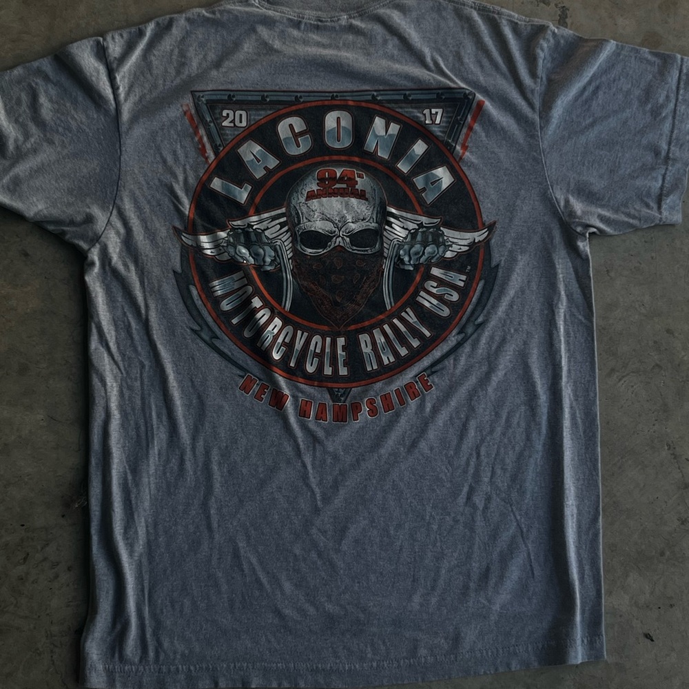Motorcycle Rally Tee - Picture 2 of 2
